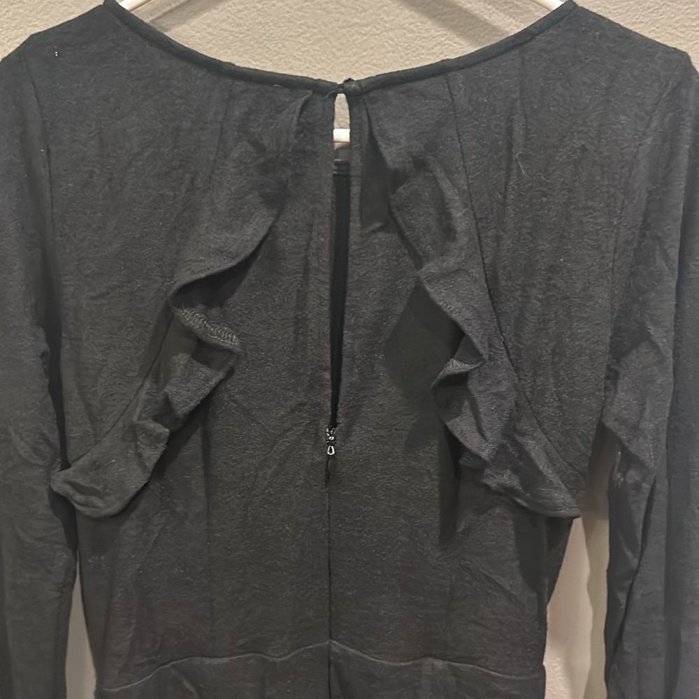 NWT Lulus long sleeve black dress - size medium - Picture 5 of 6